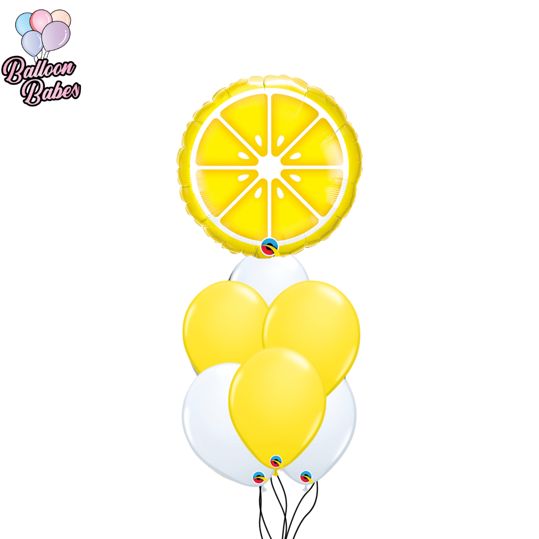 Fruit Foil w/ 6 Latex Balloons