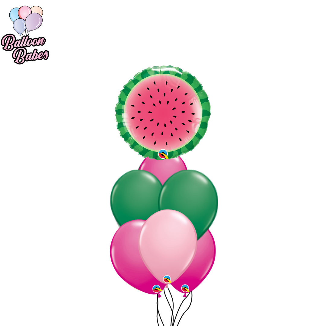 Fruit Foil w/ 6 Latex Balloons