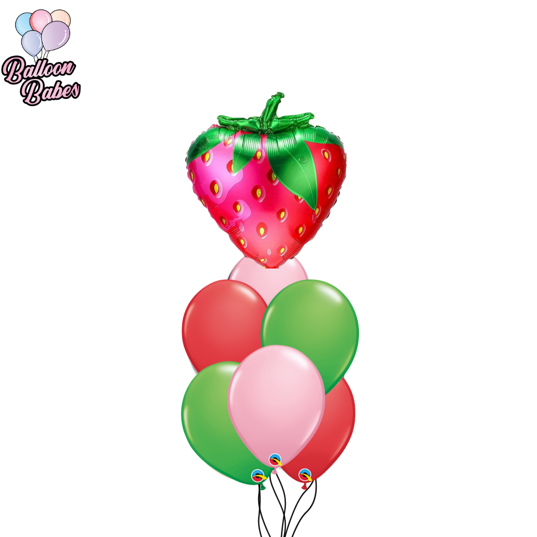 Fruit Foil w/ 6 Latex Balloons