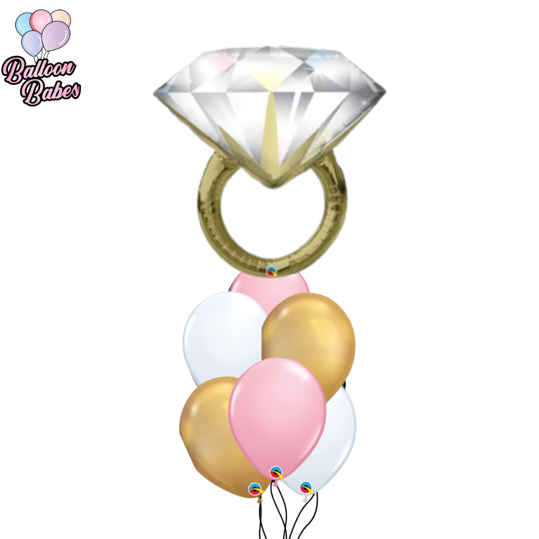 Jumbo Ring w/ 6 Latex Balloons