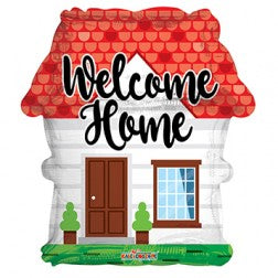Medium Welcome Home Foil w/ 6 Latex Balloons