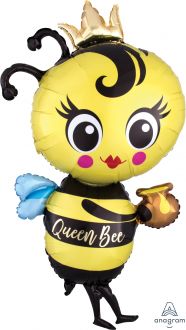 Jumbo Queen Bee Balloon w/ 6 Latex Balloons- Animals