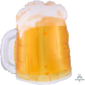 Large Beer Mug w/ 6 Latex Balloons