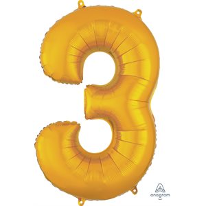 34" Foil Numbers