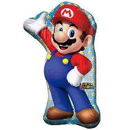 Mario Balloon w/ 6 Latex Balloons- Cartoon
