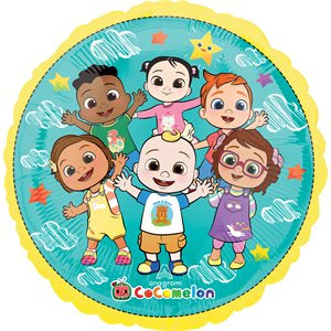 Jumbo Cocomelon w/ 6 Latex Balloons- Cartoon