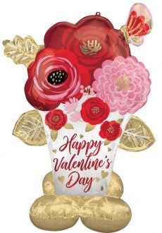 Valentine’s Day Air filled Balloon Decor