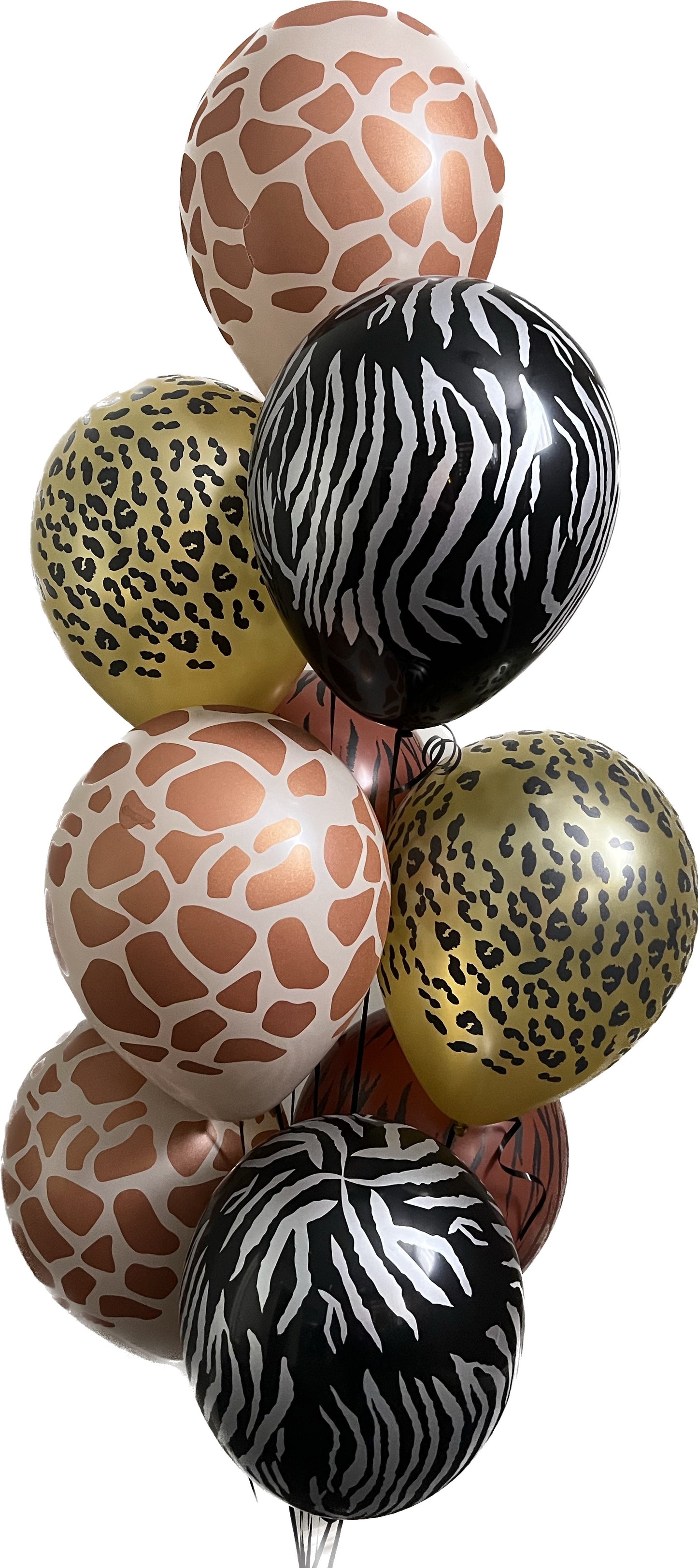 9 Latex Balloon Bunch