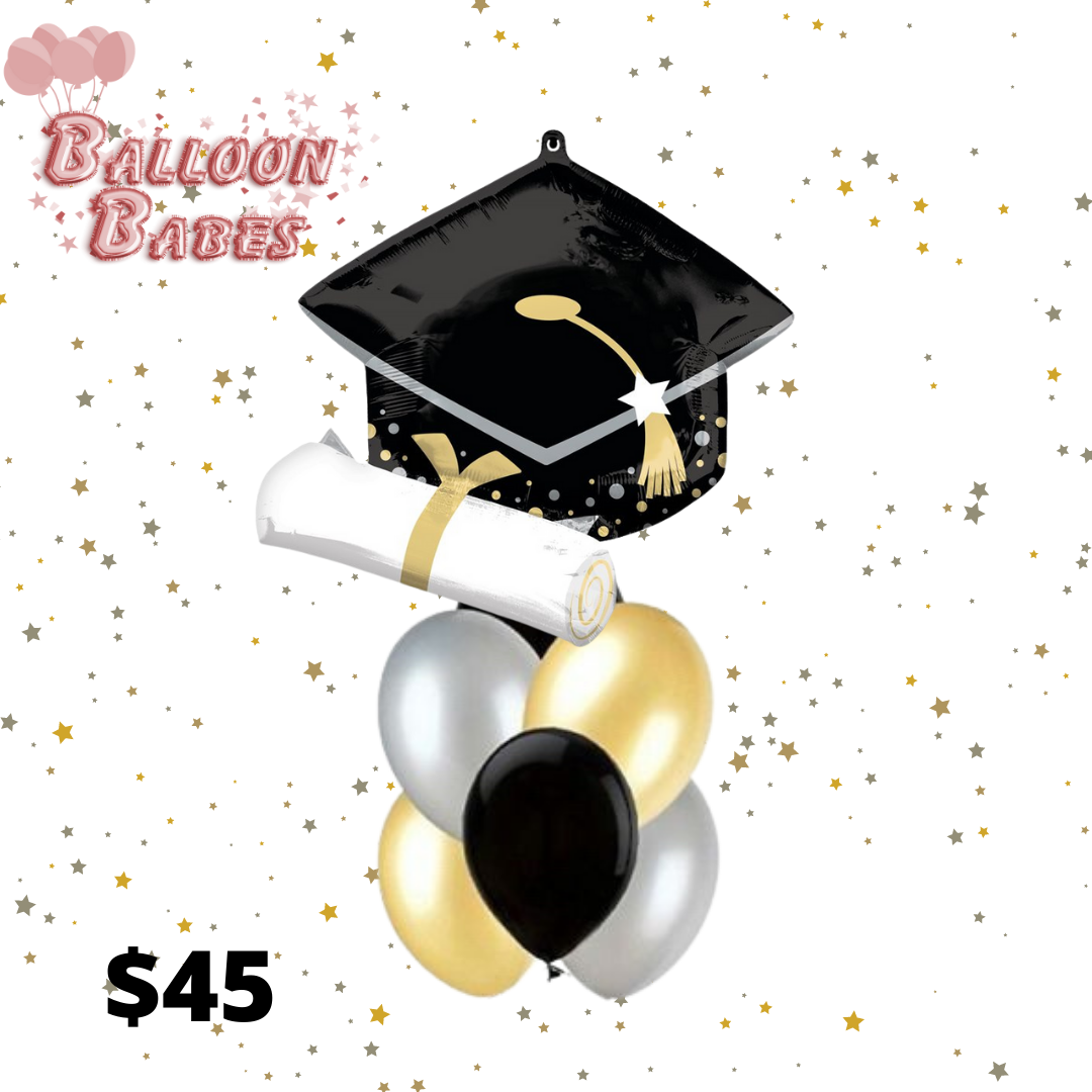 Grad Cap and Diploma