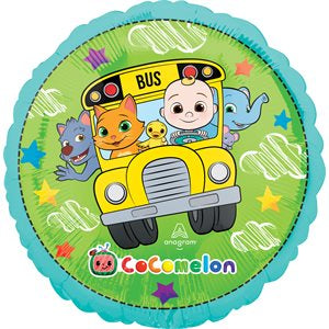 Cocomelon Balloon w/ 6 Latex Balloons- Cartoon