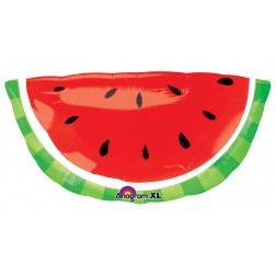 Jumbo Watermelon Balloon w/ 6 Latex Balloons