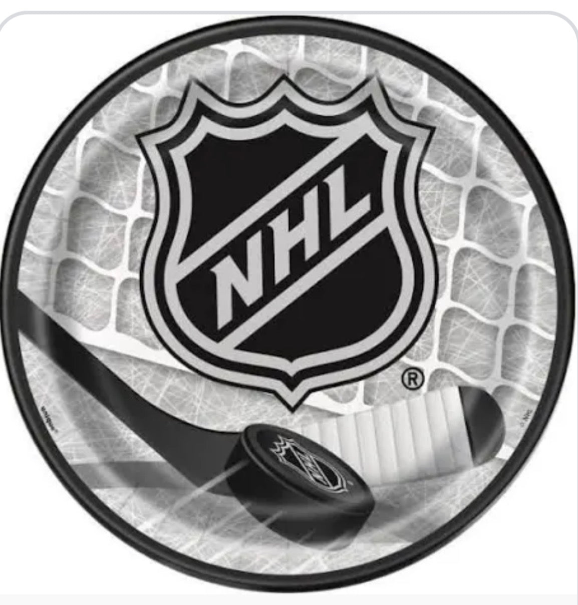 Hockey NHL Balloon w/ 6 Latex Balloons-Sports