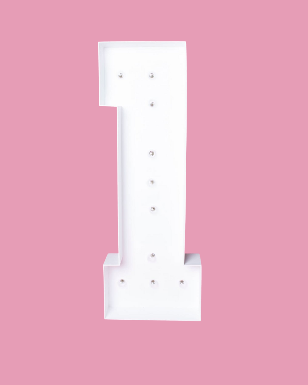 Light Up Marquee Number Rentals