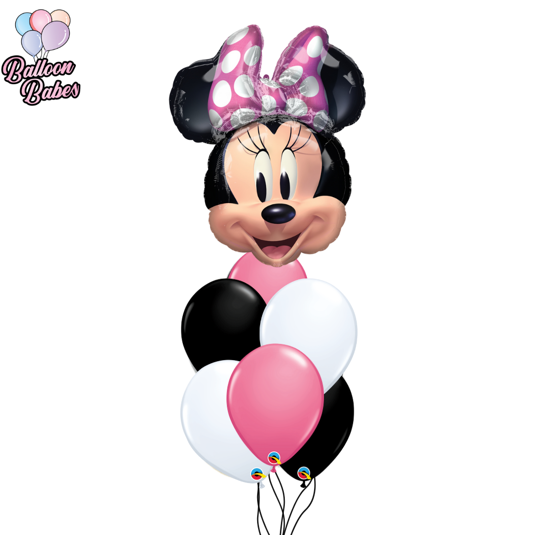 Minnie Balloon w/ 6 Latex Balloons