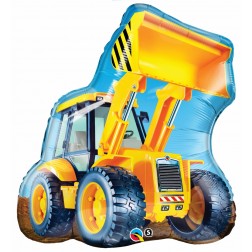 Jumbo Construction Truck Balloon w/ 6 Latex Balloons