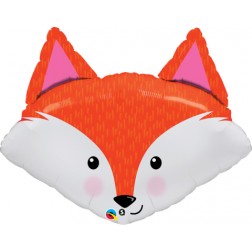 Jumbo Fox Balloon w/ 6 Latex Balloons