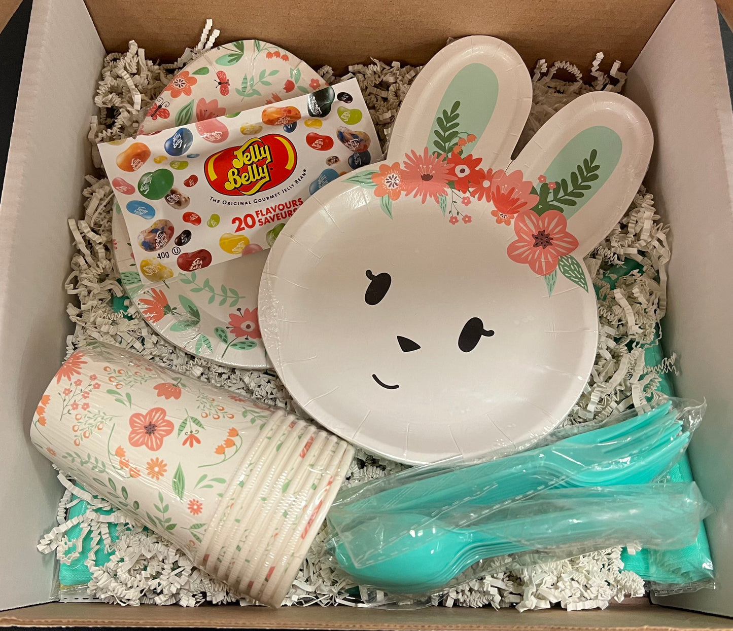 Bunny Paper Plate Set