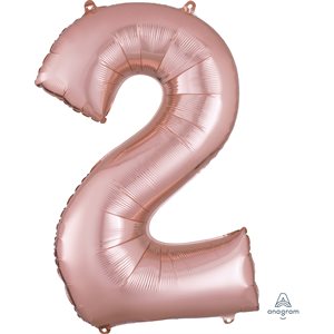 34" Foil Numbers